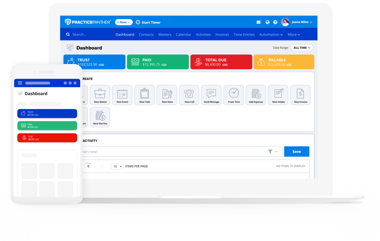 Case Management Software PracticePanther